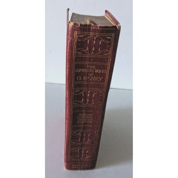 1928 The Complete Works Of O'Henry Special Edition Hardcover Red Doubleday Doran - Picture 5 of 14